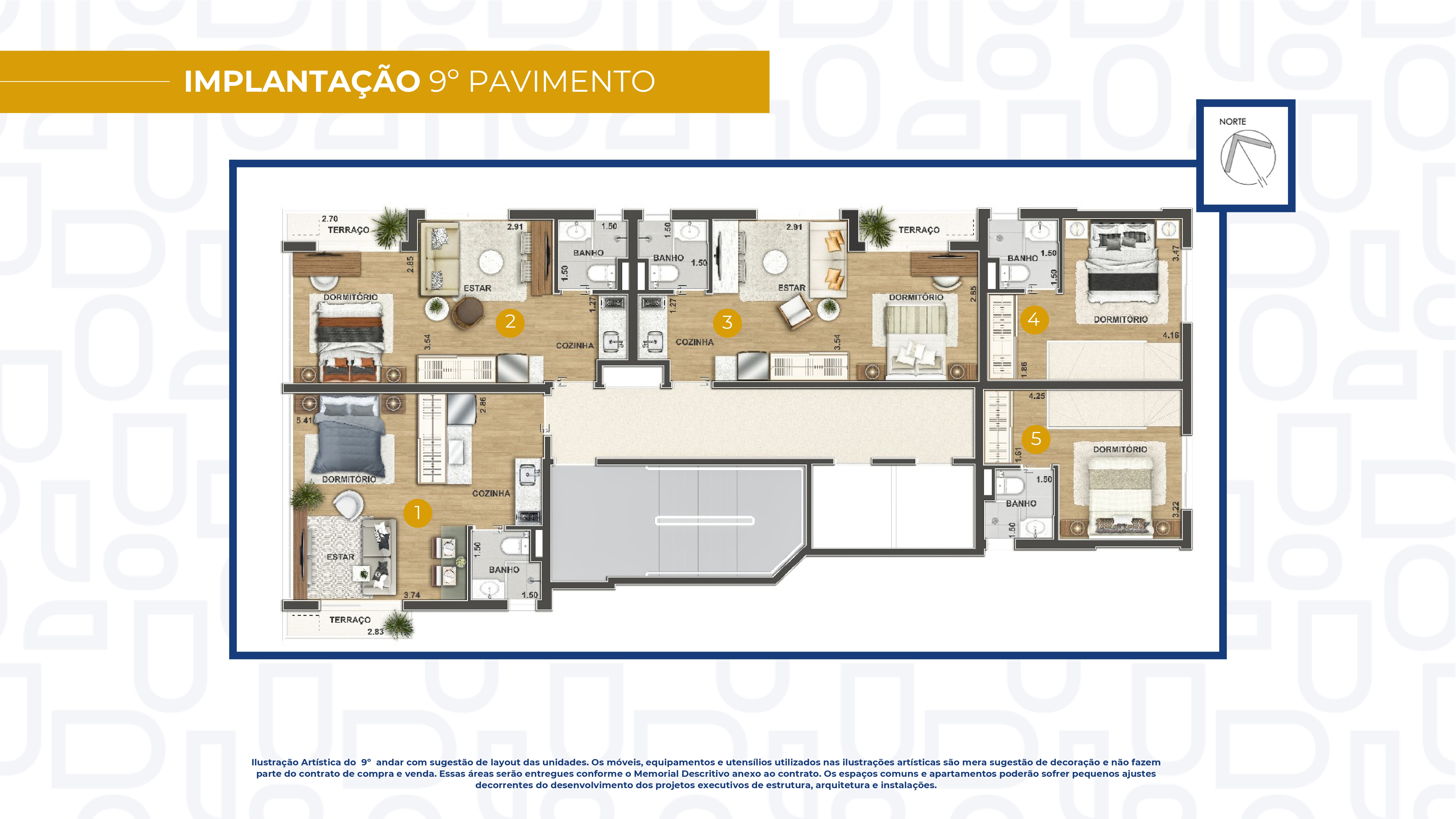 Planta 9º Andar